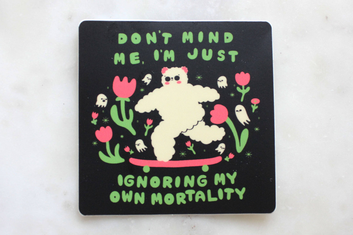 Tender Ghost • Mortality Sticker