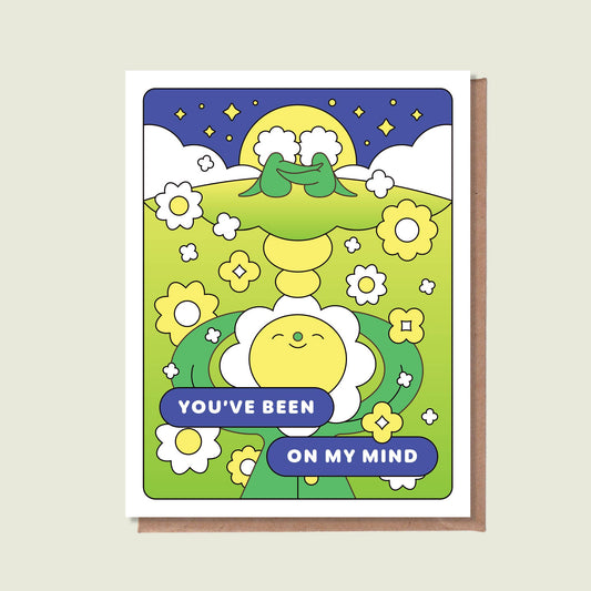Épée Lapin Studio • You've Been On My Mind Greeting Card