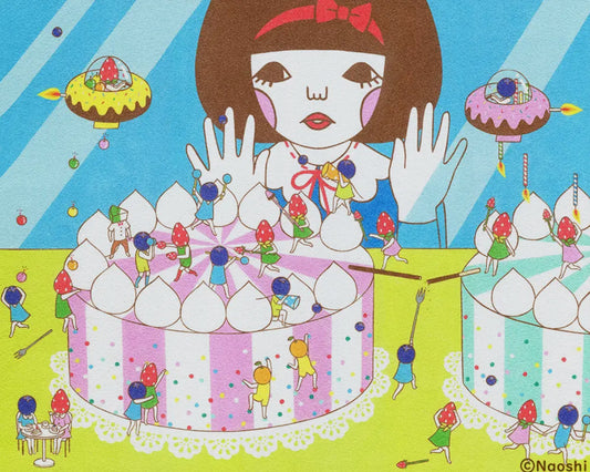 Naoshi • 13 x 19 Print, Fruits Battle