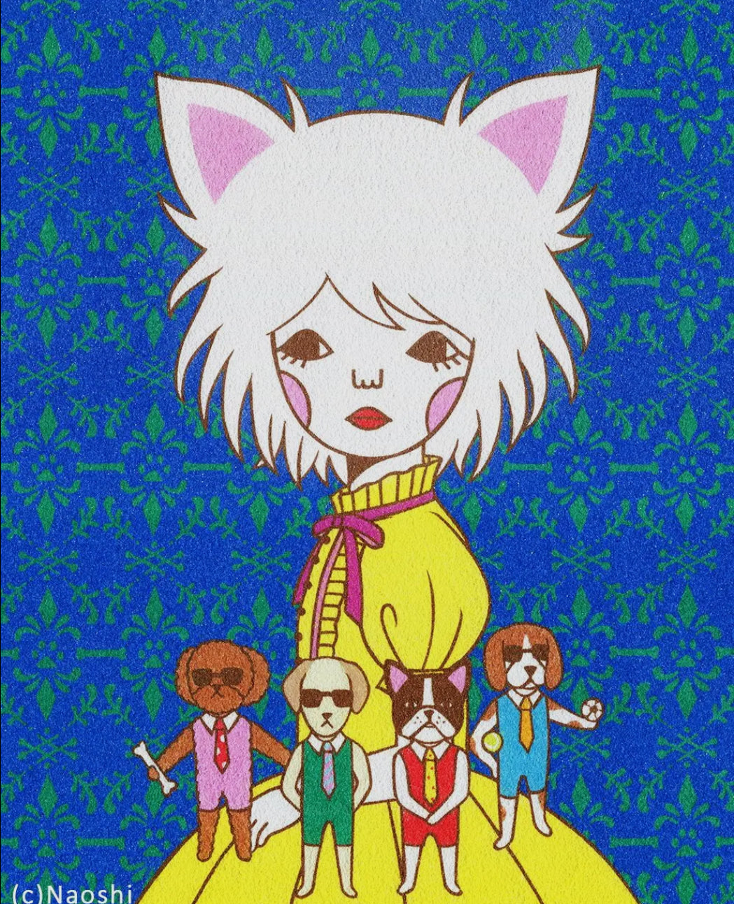Naoshi • 8 x 10 Print, Queen Dog