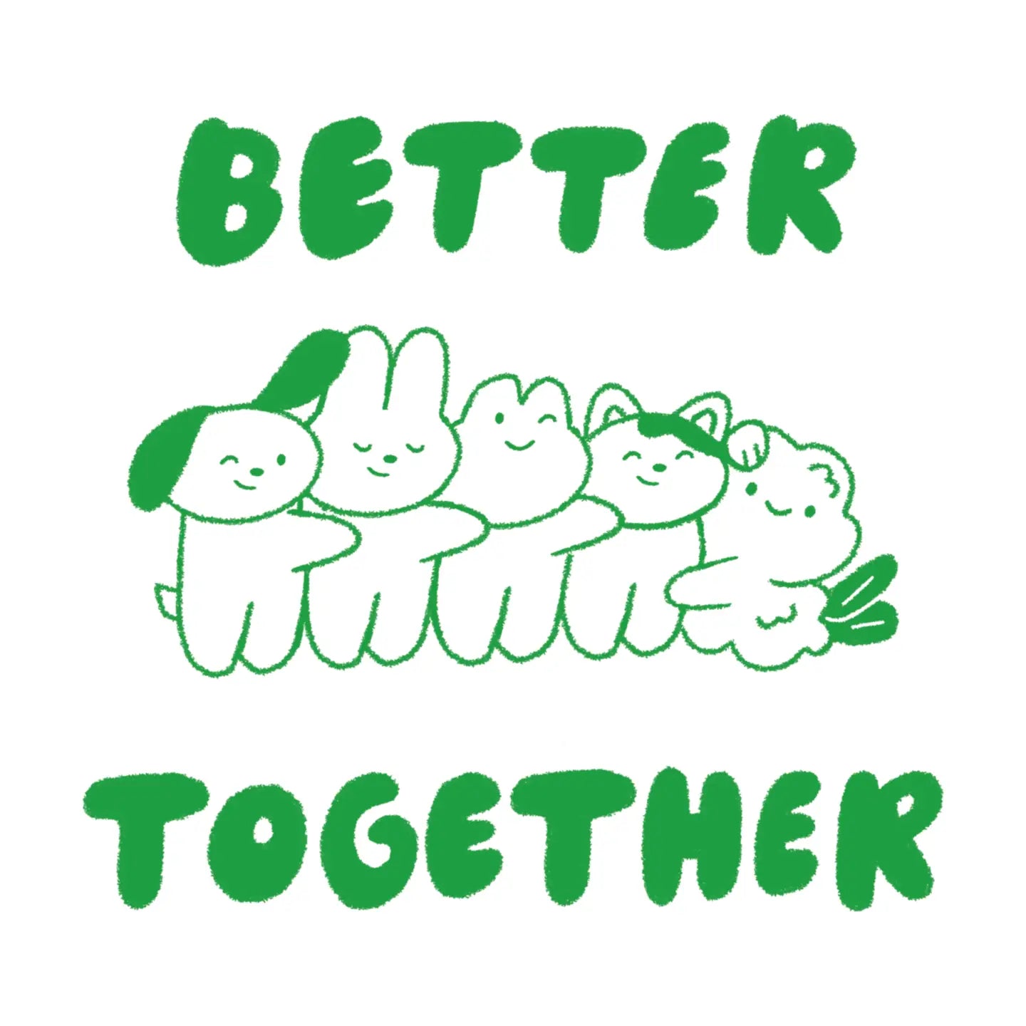 Nessakdesign • "Better Together" 8" x 10" Print