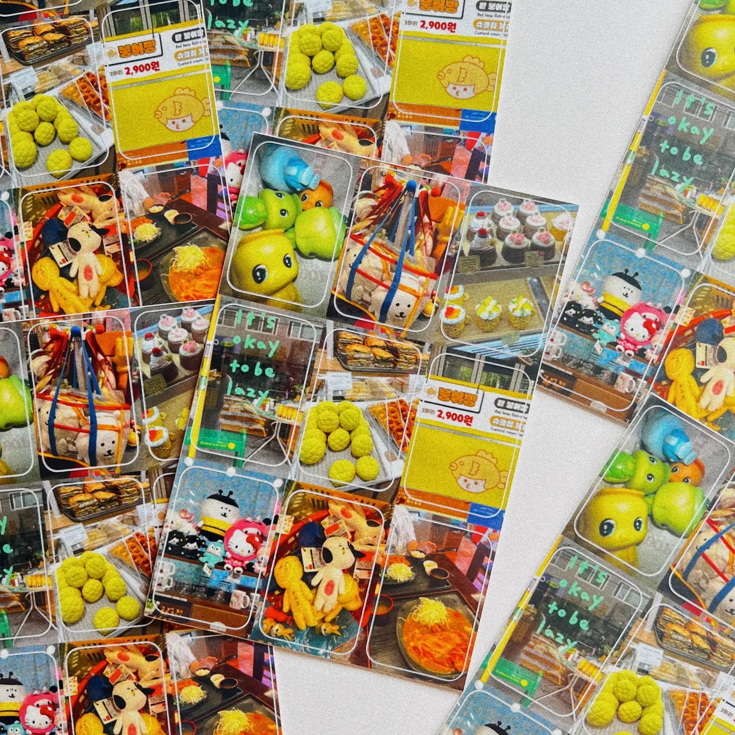Tabetaaii • Korea Trip Things Sticker Sheet