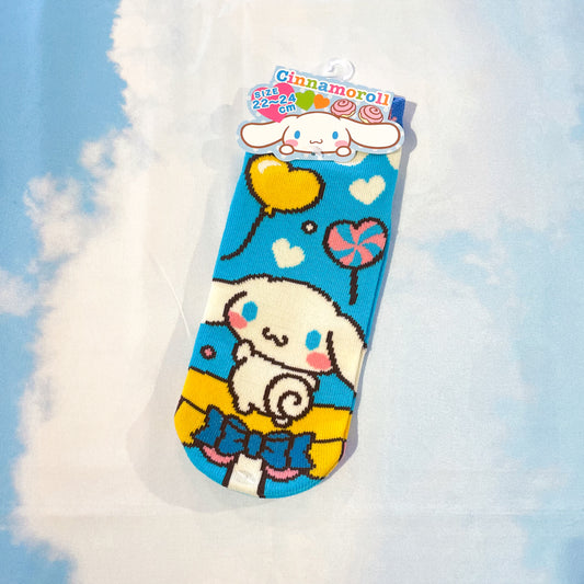 Sanrio • Cinnamoroll Quarter/ Mini-Crew Socks