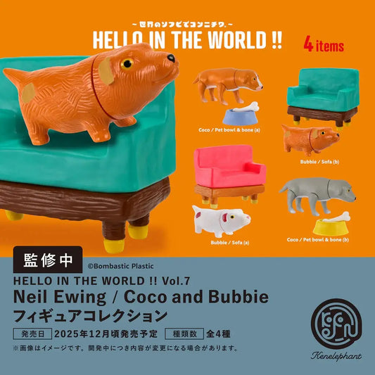 Coco and Bubbie• Hello In The World! Vol 7 Blind Box