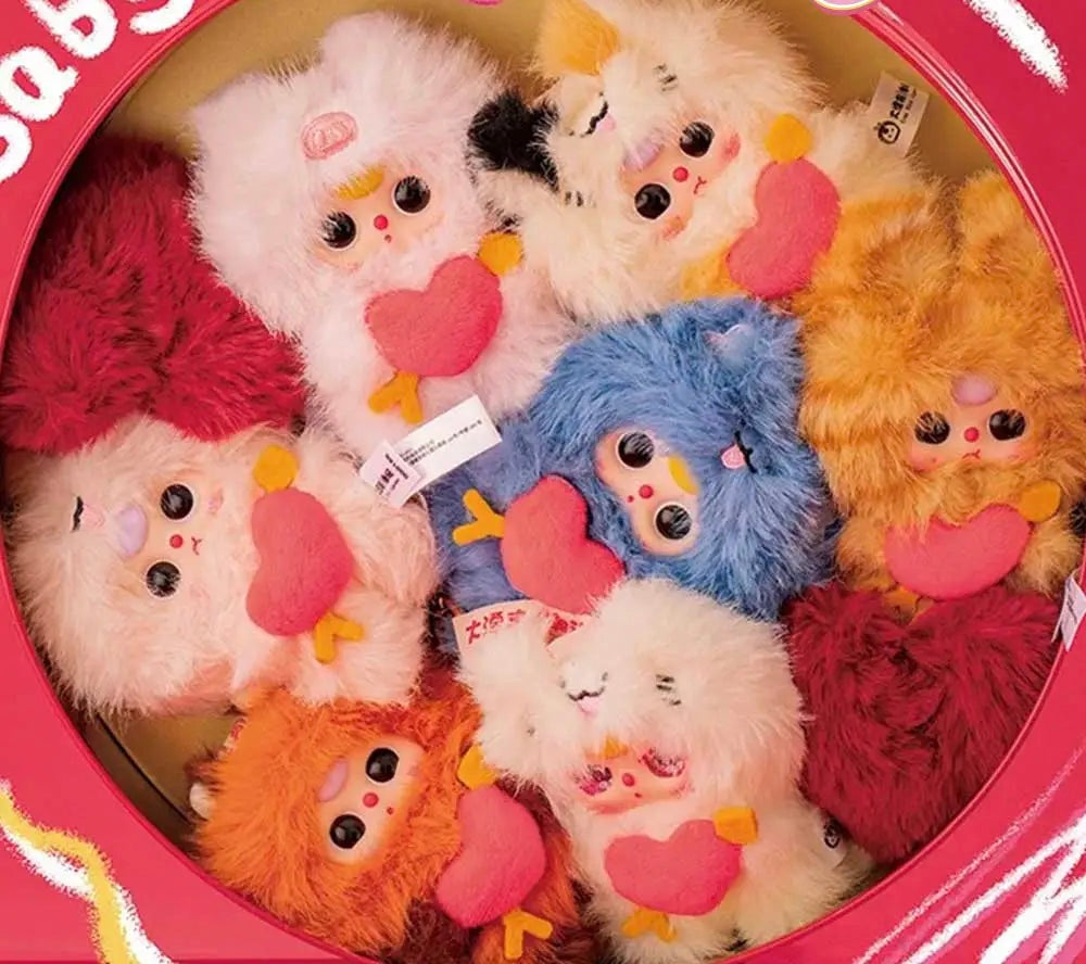 Baby Three • Mini Scented Valentine’s Cupid Plushie Keychain Blind Box