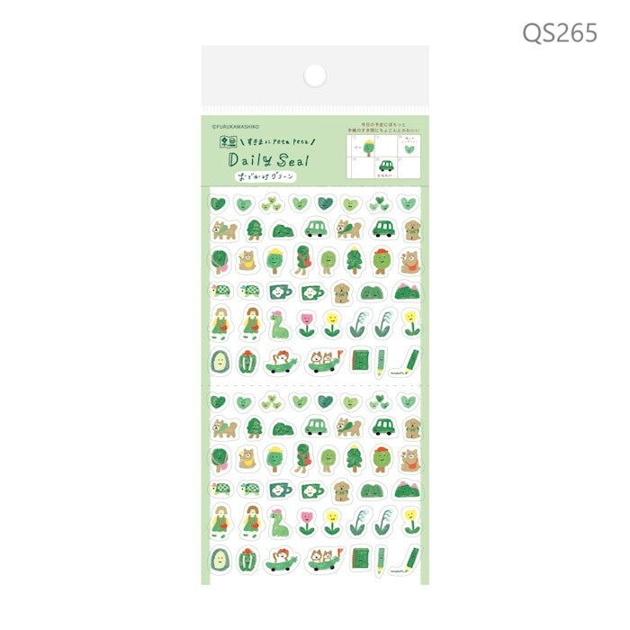 Color Themed Journal Planner Stickers, Imported Japan