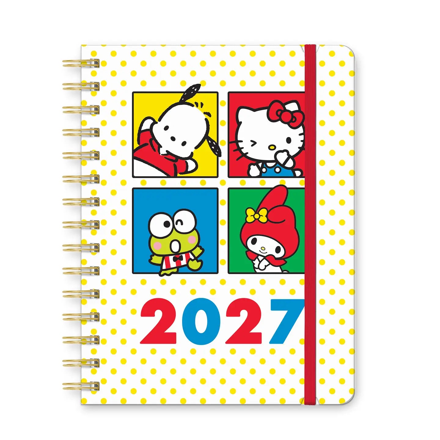 Sanrio • Hello Kitty and Friends 2027 Retro Deluxe Compact Flexi Planner