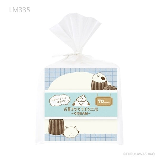 Birdie Bon Bon Sweet Shop Memo Pad, Imported Japan