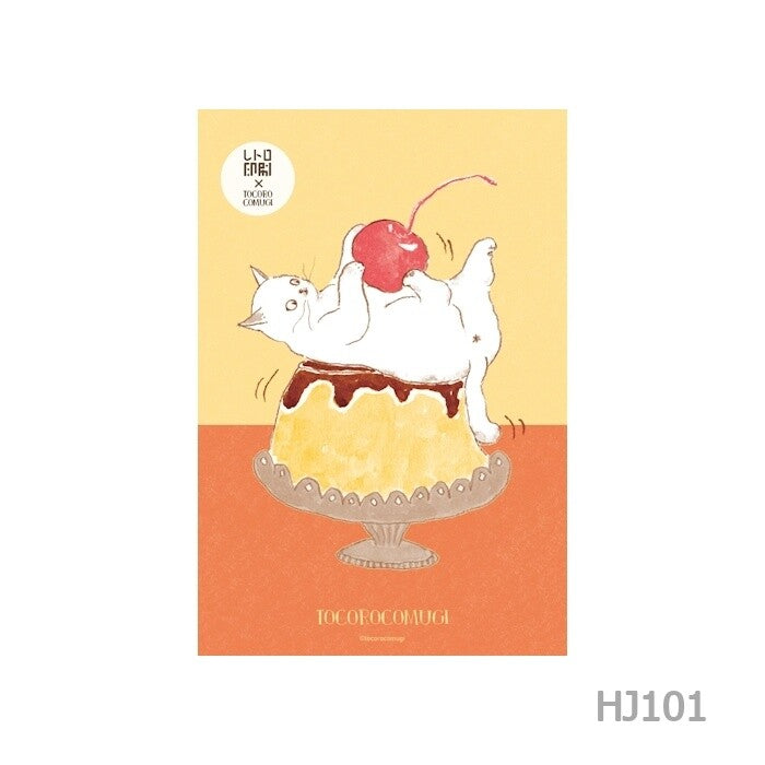 Kitties in the Pastry Shop Postcards, Imported Japan