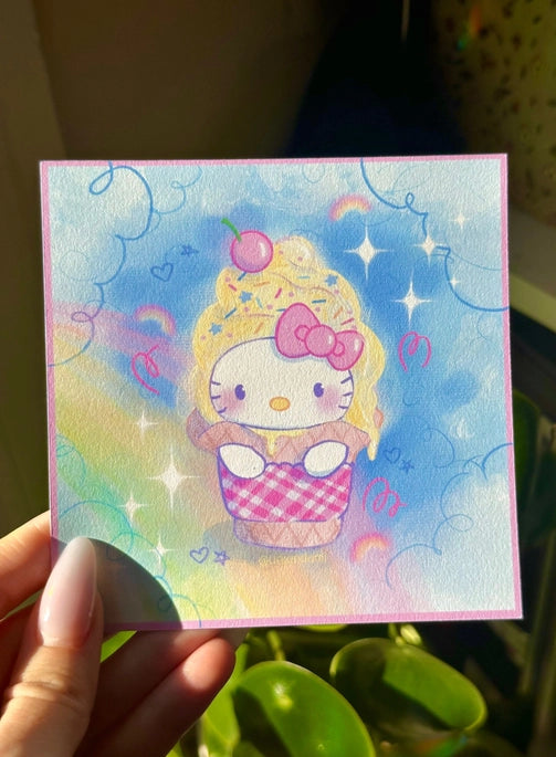 Uni & Umi • Hello Kitty Ice Cream Small Print