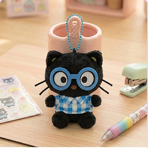 Sanrio • ChocoCat Nerd Plush Keychain