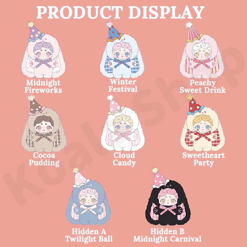 Lucky Deer Nai • Sweetheart Baby Plush Keychain Blind Box