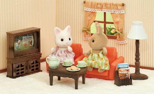 Calico Critters • Sylvanian Families, Living Room Set, Imported Japan