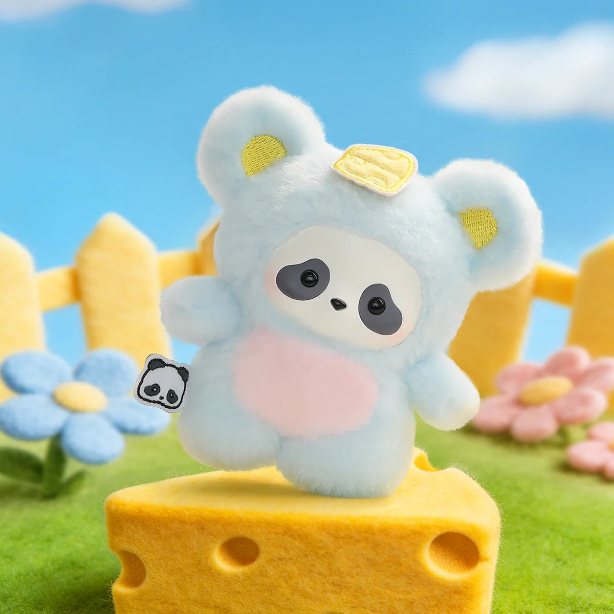 Panda Roll • The Zoo in Hands Series Plushie Keychain Blind Box