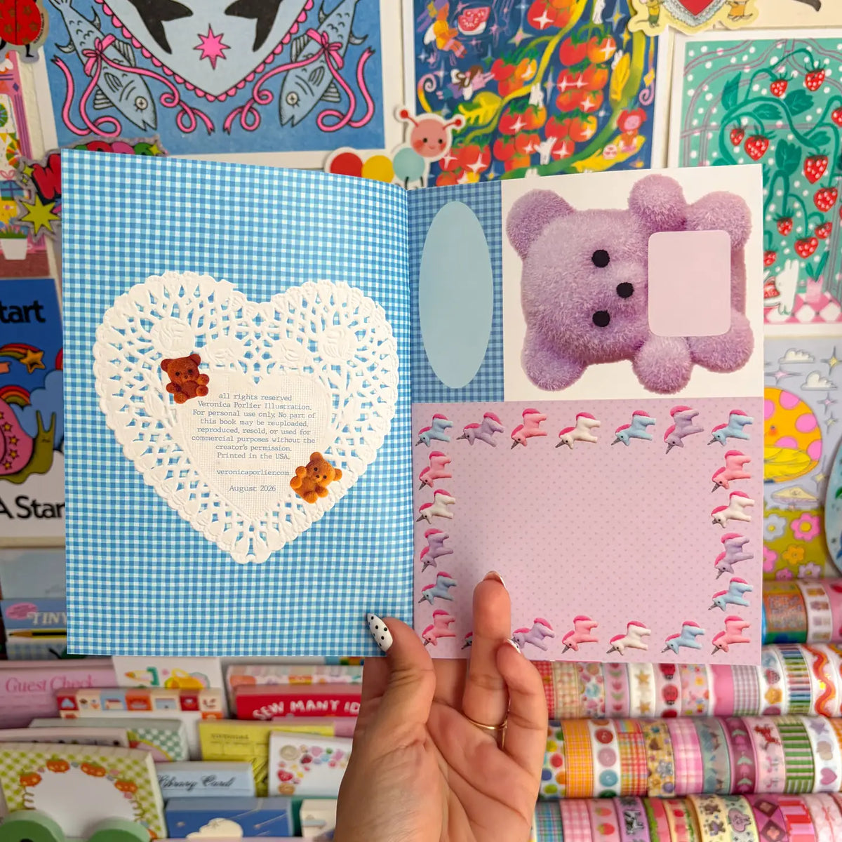 Veronica Porlier • Trinkets Mini Scrapbook