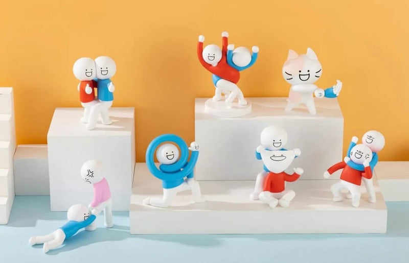 Xiaolan and His Friends • Abstract Performance Art Series Doll Blind Box