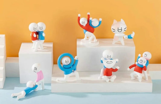 Xiaolan and His Friends • Abstract Performance Art Series Doll Blind Box