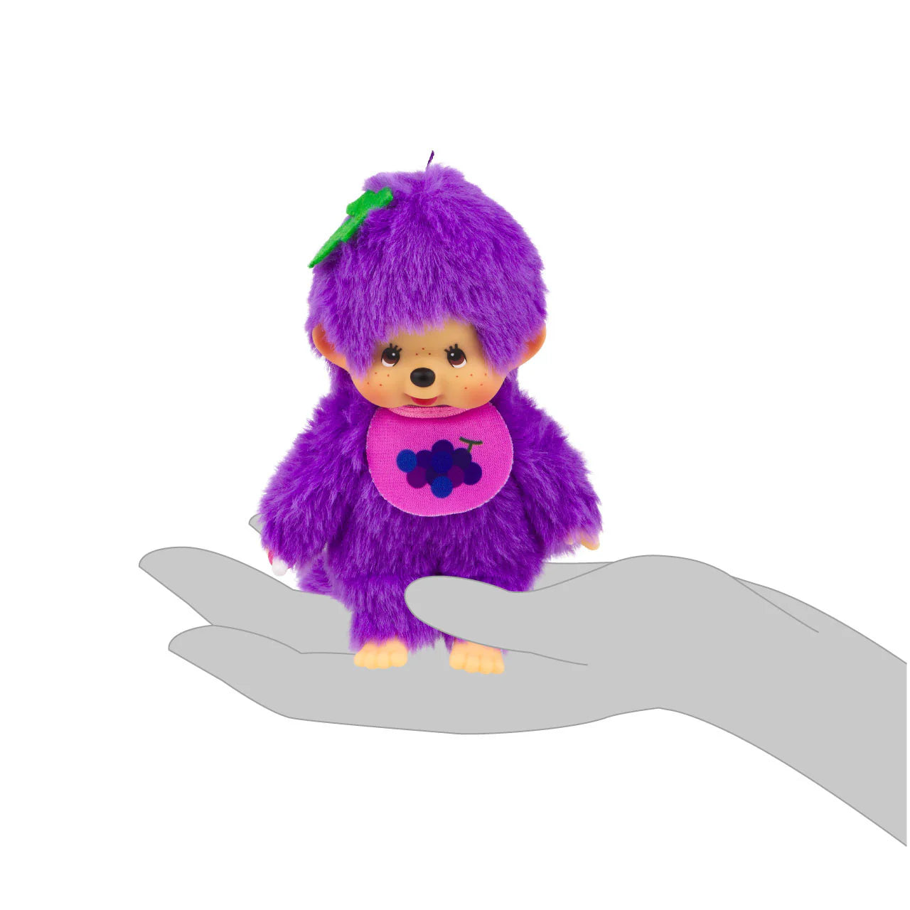 Monchhichi • Fruits, Grape Purple Plush