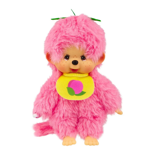 Monchhichi • Fruits, Peach Pink Plush