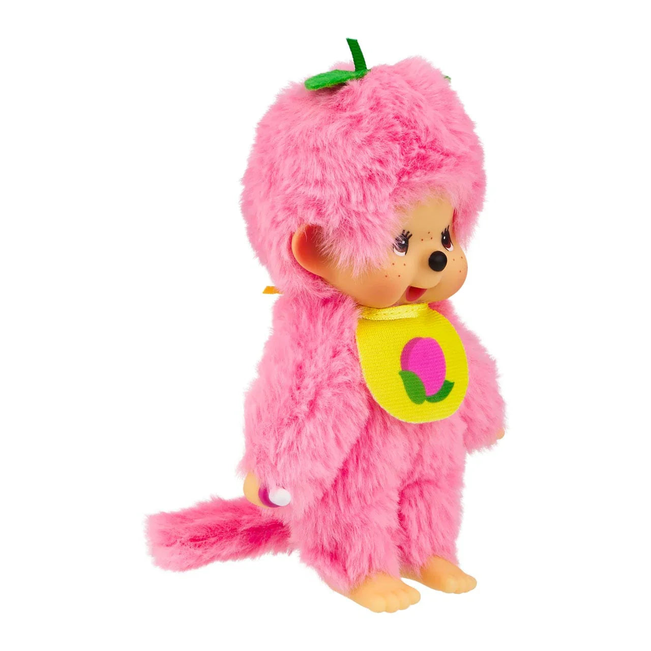 Monchhichi • Fruits, Peach Pink Plush