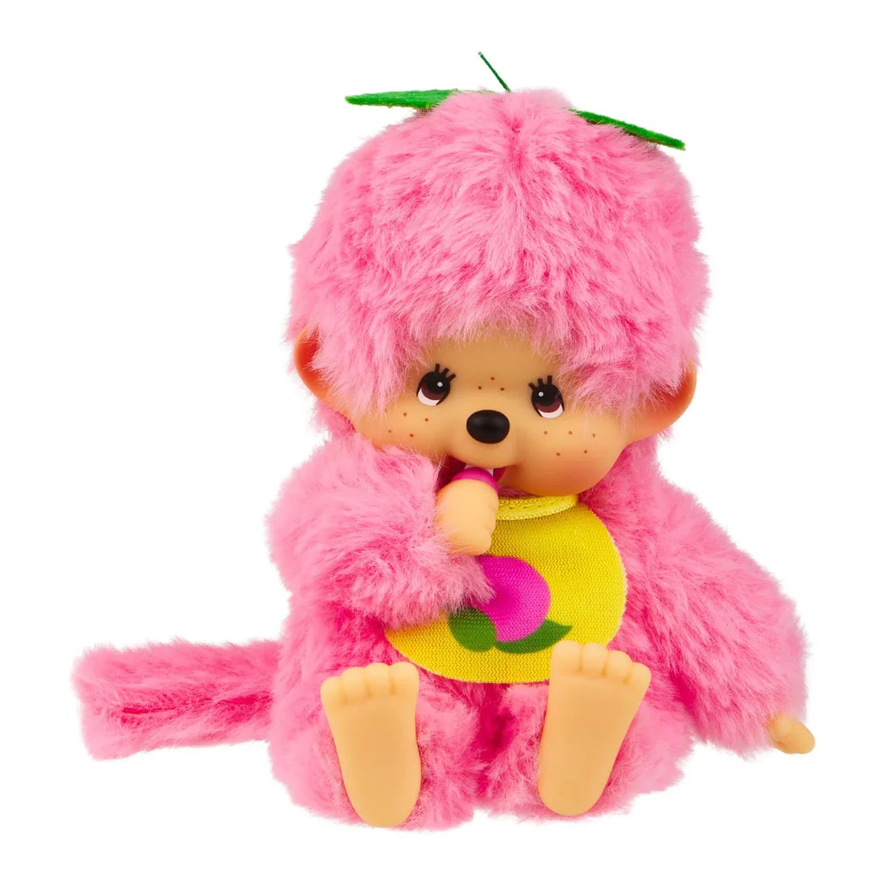 Monchhichi • Fruits, Peach Pink Plush