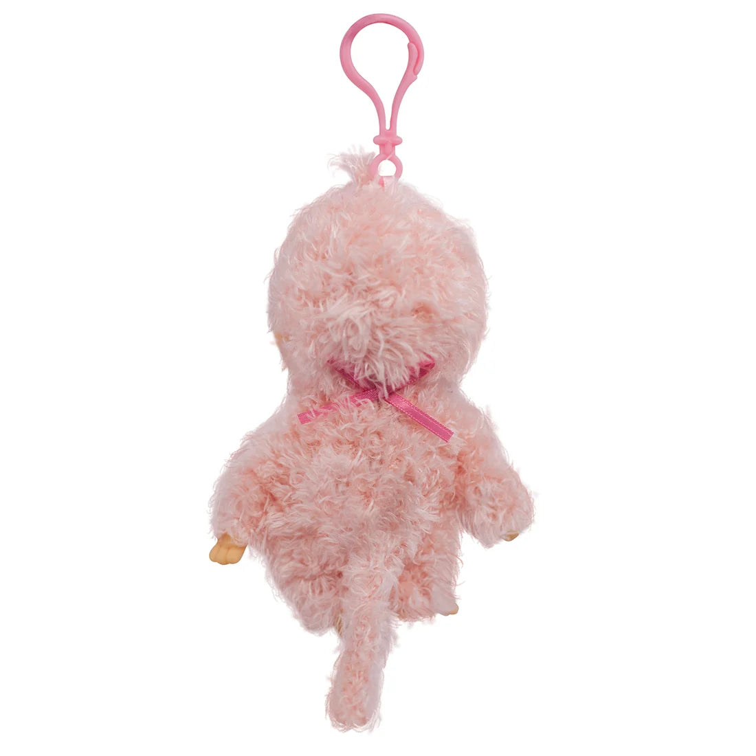 Monchhichi • Fluffy Pink Girlie Pop Keychain