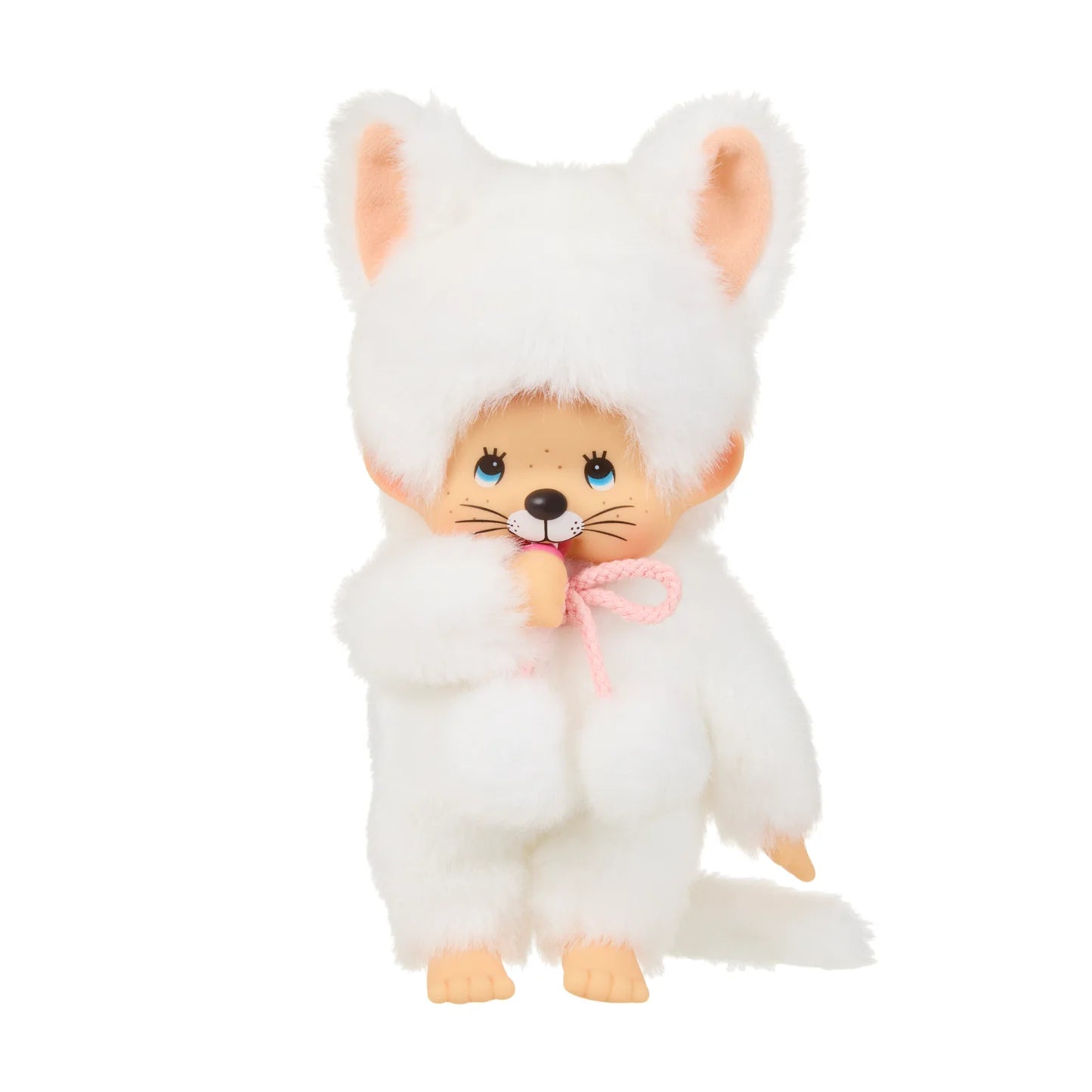 Monchhichi • White Cat Neko Girlie Pop Plush