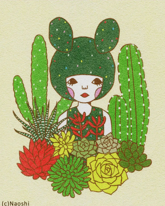Naoshi • 8 x 10 Print, Cactus Girl