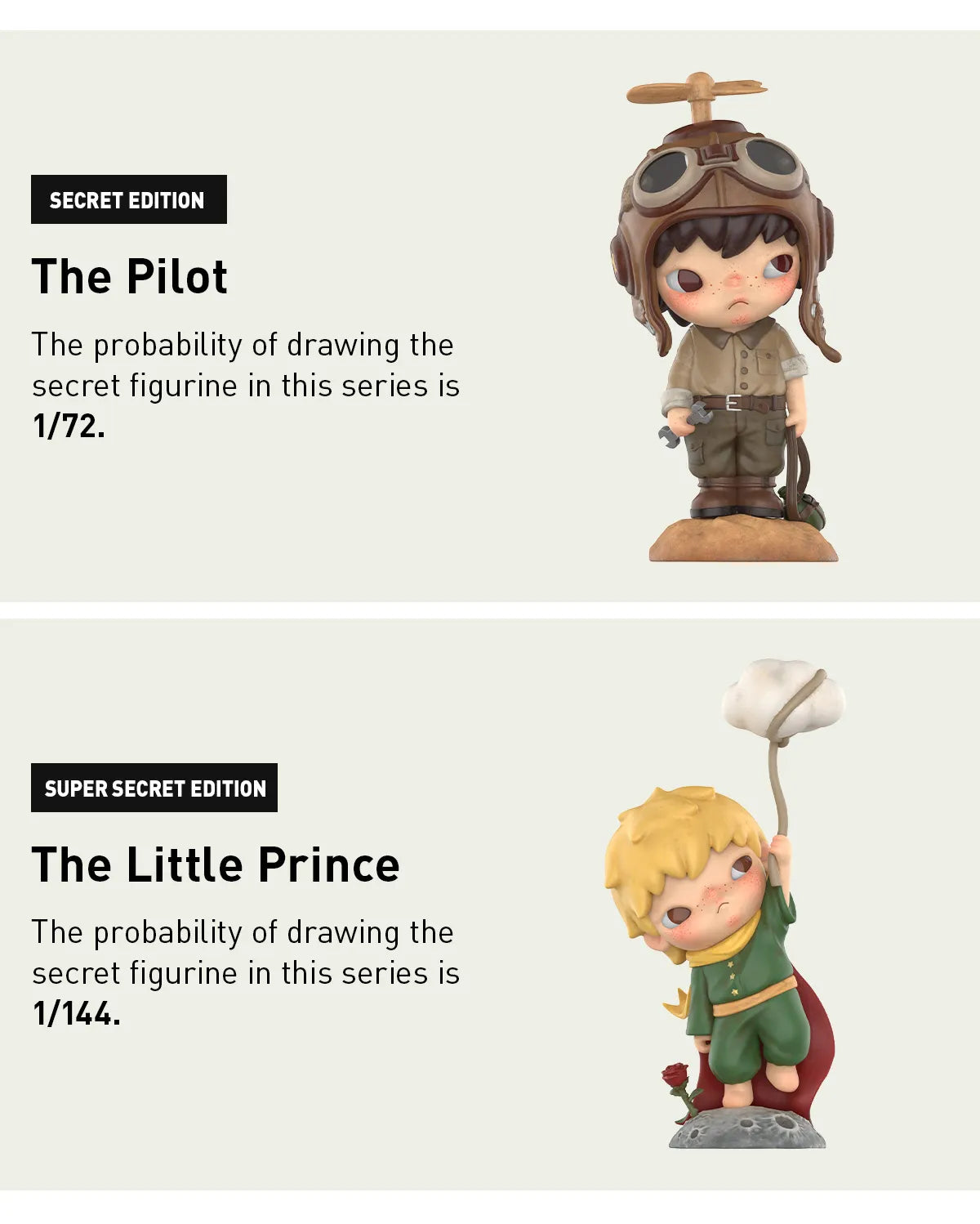Pop Mart HIRONO • Le Petit Prince Series Doll Blind Box