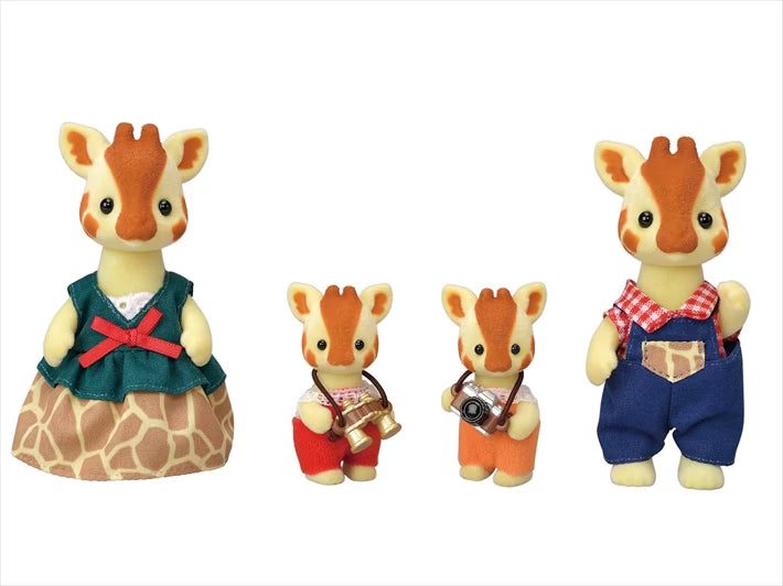 Calico Critters • Sylvanian Families, Highbranch Giraffe Family, Imported Japan