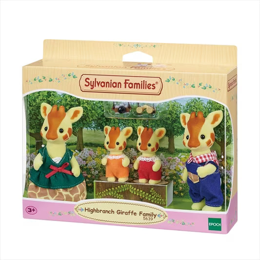 Calico Critters • Sylvanian Families, Highbranch Giraffe Family, Imported Japan