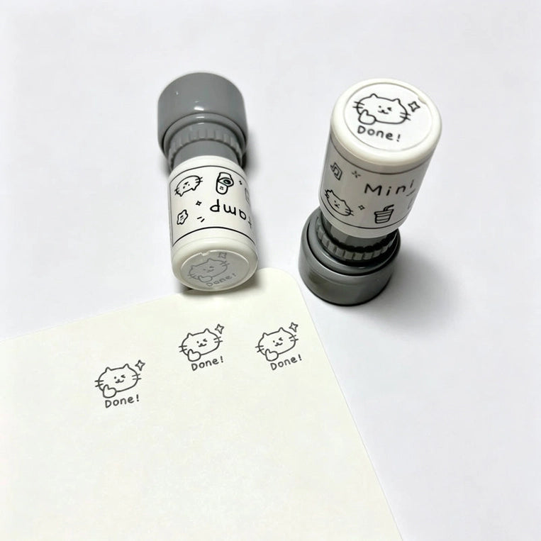 Self - Inking Mini Cat Stamps