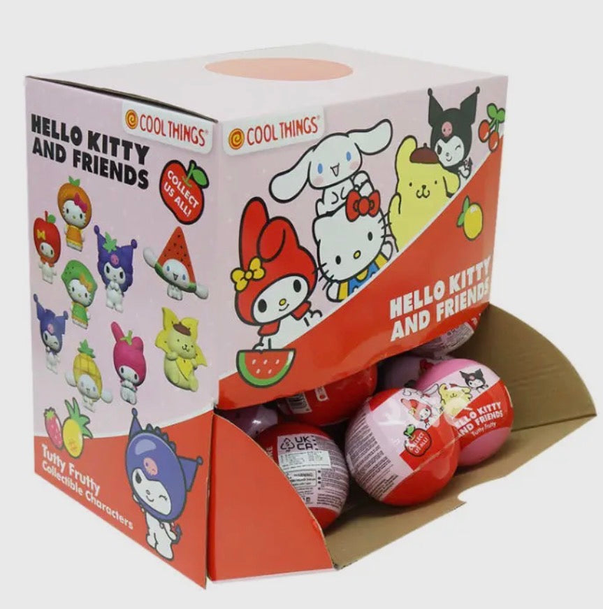 Sanrio • Hello Kitty and Friends, Tutty Frutty Blind Box, Imported S Korea