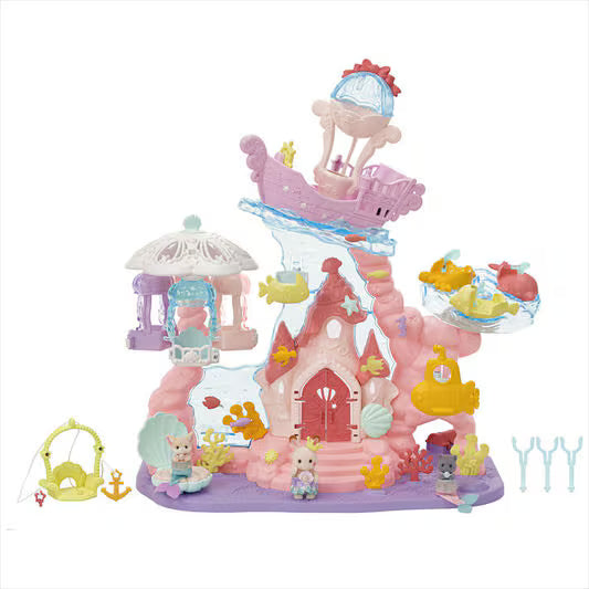 Calico Critters • Sylvanian Families, Baby Dreamy Mermaid Castle, Imported Japan