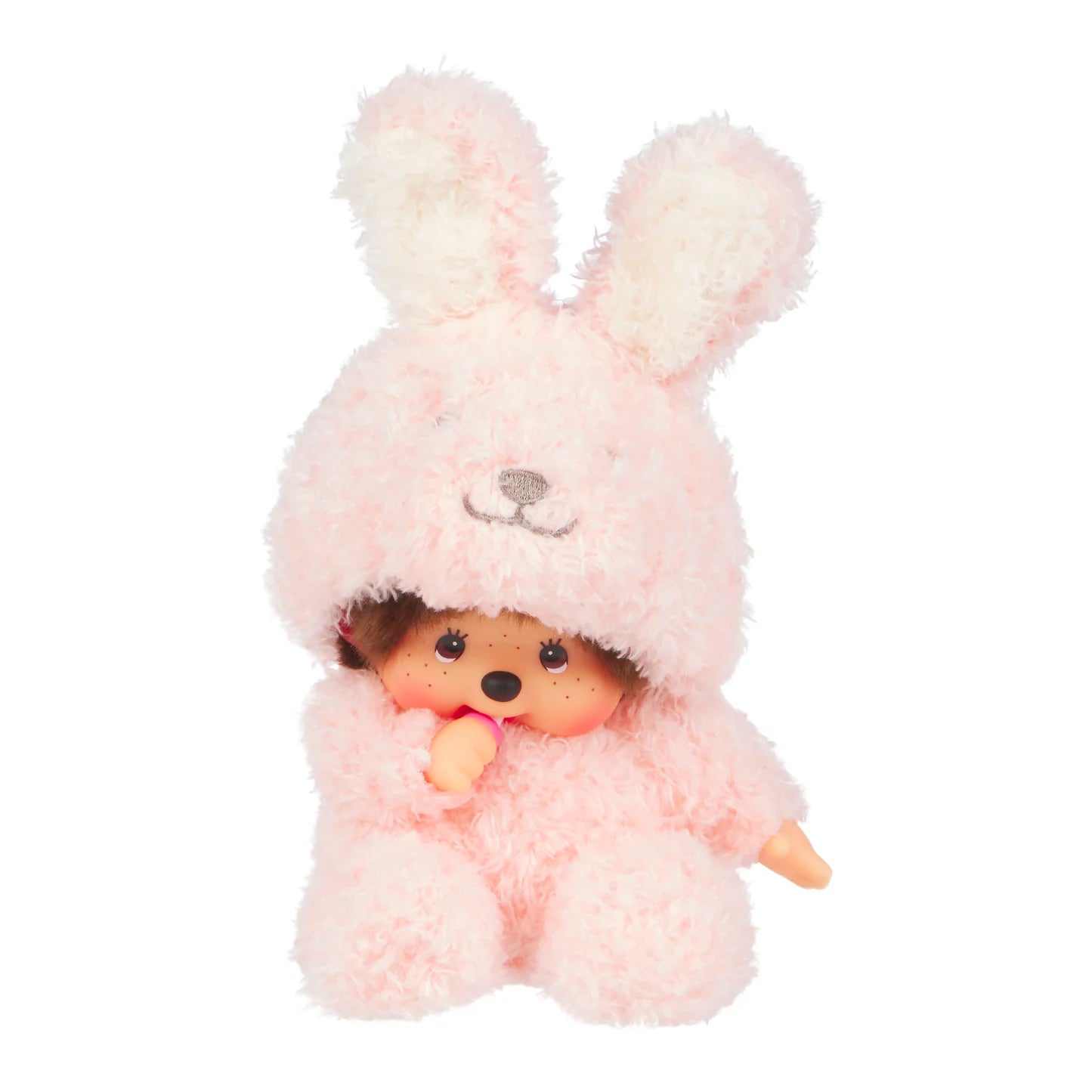 Monchhichi • Fluffy Bunny Sitting Plush