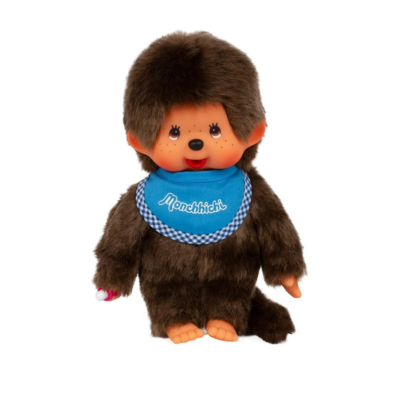 Monchhichi • Classic Boy Blue Bib Plush