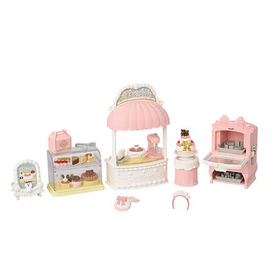 Calico Critters • Sylvanian Families, Village Cake Shop Starter Set, Imported Japan