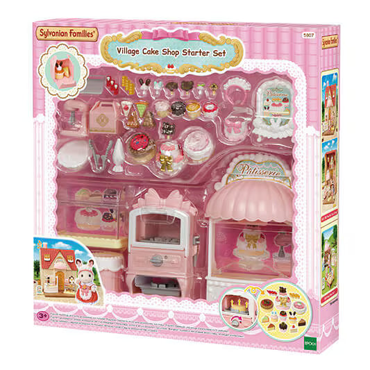 Calico Critters • Sylvanian Families, Village Cake Shop Starter Set, Imported Japan