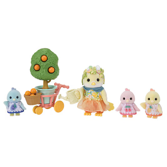 Calico Critters • Sylvanian Families, Citrus Bird Family, Imported Japan