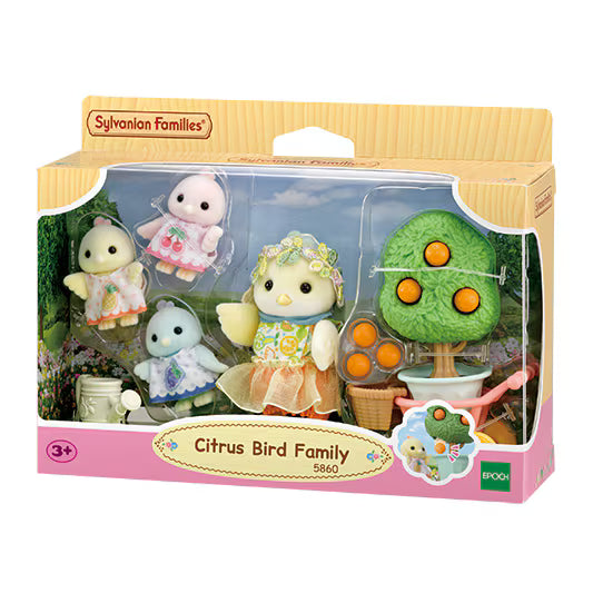 Calico Critters • Sylvanian Families, Citrus Bird Family, Imported Japan