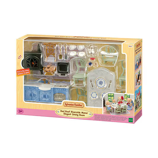 Calico Critters • Sylvanian Families, Elegant Dining Room, Imported Japan