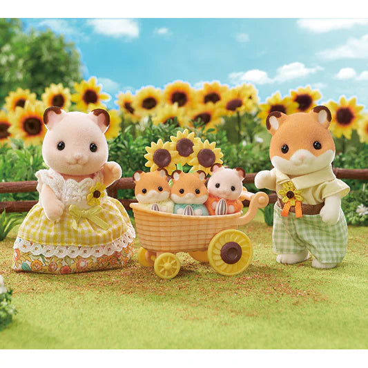 Calico Critters • Sylvanian Families, Hamster Family, Imported Japan