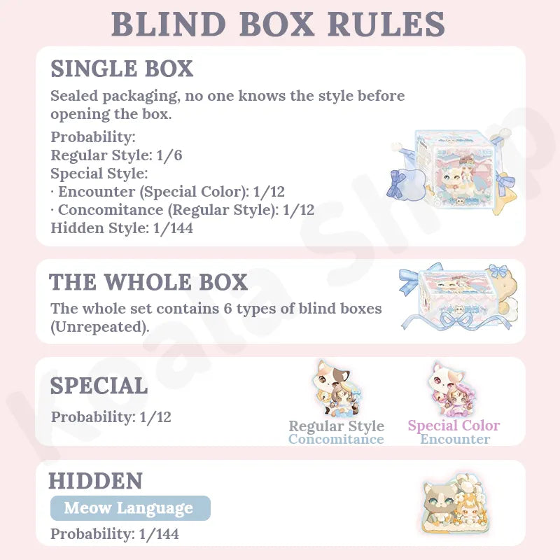 Moni Cat Kitten • Keeping You Company Blind Box