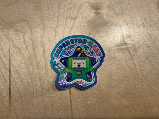 Kidnichols • Superstar Baby Sticker