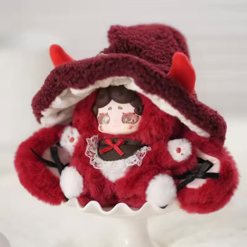 Lucky Deer Nai • The Witch’s Letter  Keychain Plush Blind Box UNBOXED Shadow Little Devil