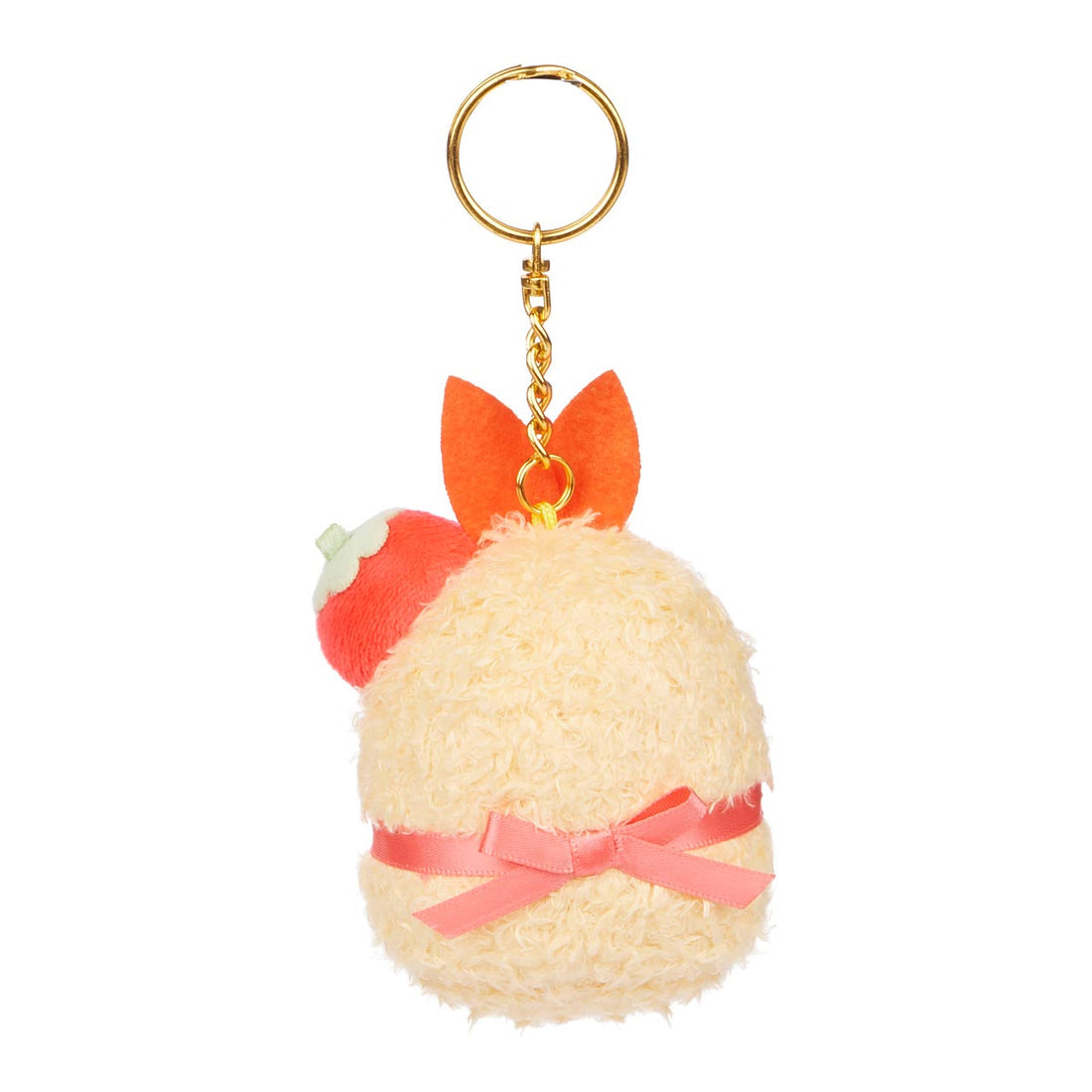 Sumikkogurashi •  Ebifurai, Strawberry Series Plush Keychain