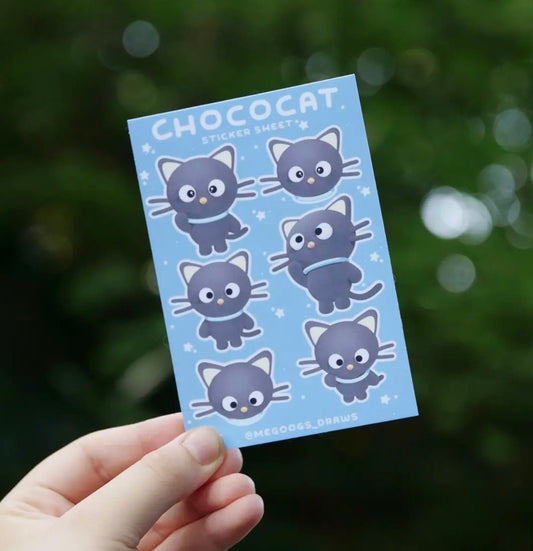 Megoogs Draws • Chococat Sanrio Sticker Sheet