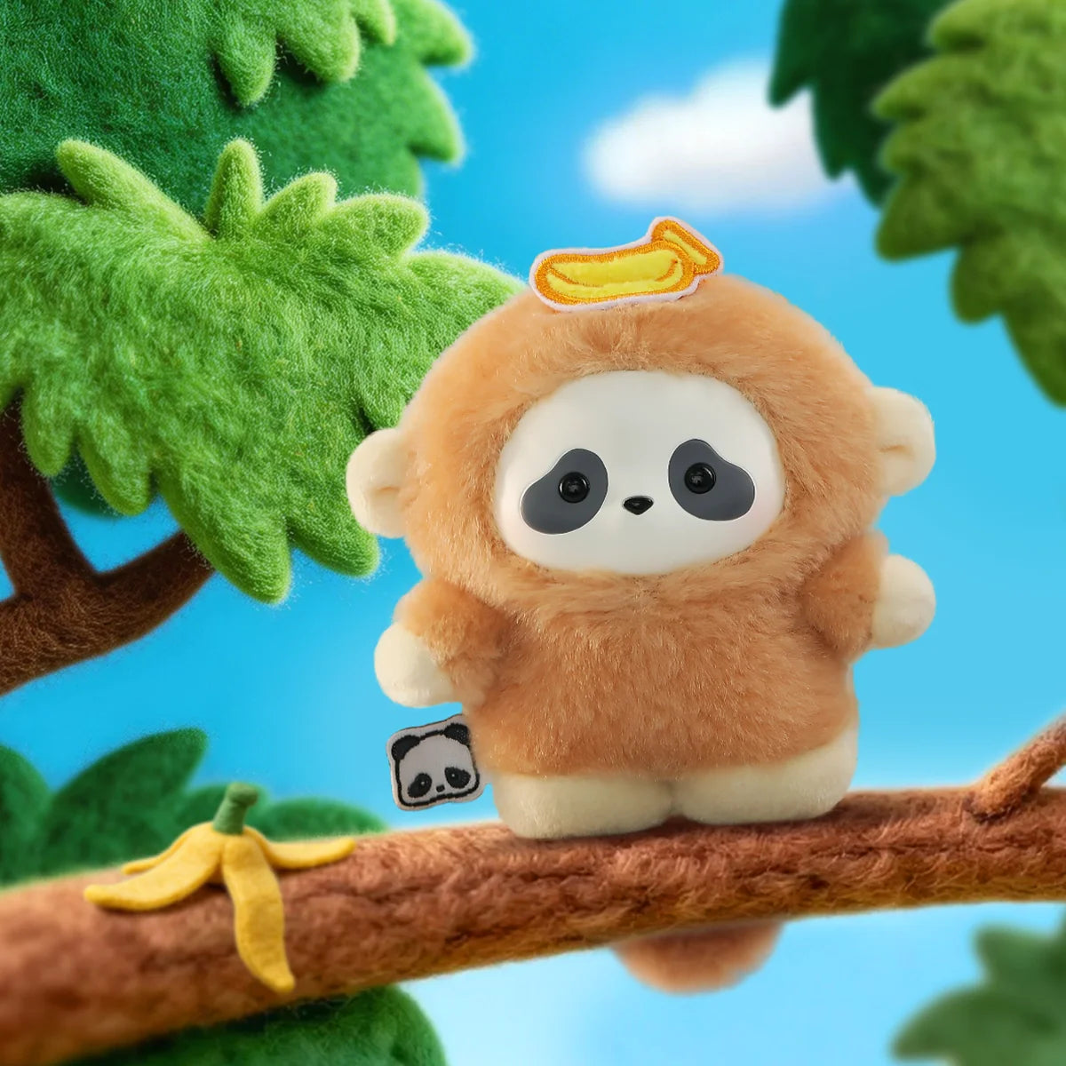 Panda Roll • The Zoo in Hands Series Plushie Keychain Blind Box