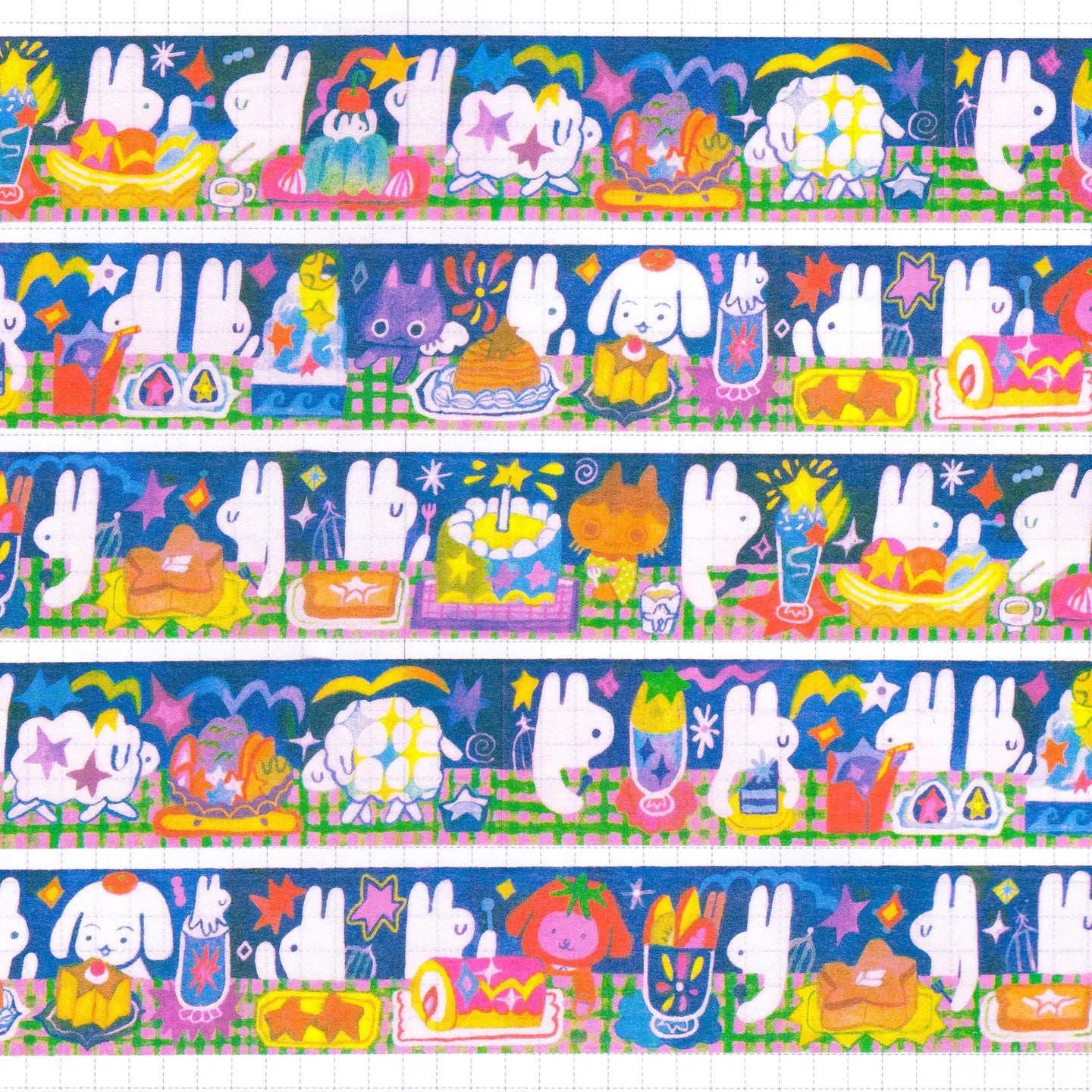 Odd Rabbits • Cosmic Cafe Washi Tape