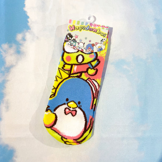 Sanrio • Keroppi + Pekkle Quarter/ Mini-Crew Socks